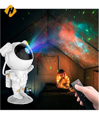 اشتري Kids Galaxy Star Led Projector Night Light with Timer Remote Control and 360°Adjustable Design Nebula Galaxy Projector for Children Adults Baby Bedroom Car Party Decoration and Game Rooms في الامارات