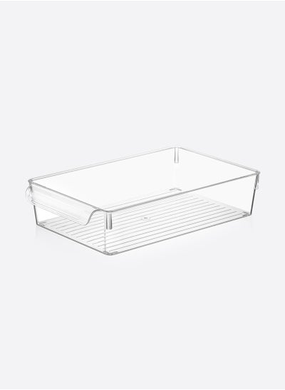 Buy Dunia Ultra Clear Refrigerator Organizer (200*325*70) - Storage Solution - BPA-Free | Lead-Free in Egypt