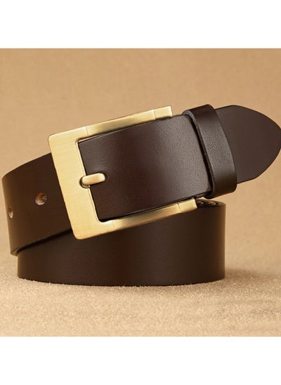 Buy Men's Casual Leather Belt in UAE