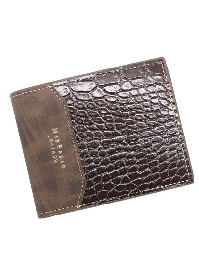 اشتري Men's Casual Short Fold Over Short Wallet Card Holder Id Bag 11.5*9.5*1.5 cm في السعودية