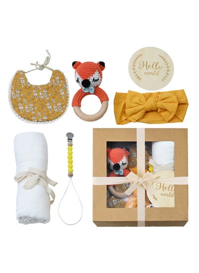 Buy Baby Gift Set for Newborn New Baby - 6 PCS Newborn Baby Essentials in Saudi Arabia