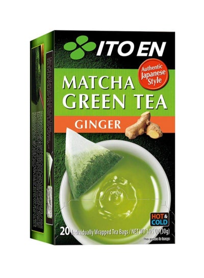 اشتري إيتو إن ماتشا شاي أخضر بالزنجبيل، 30 جم في الامارات