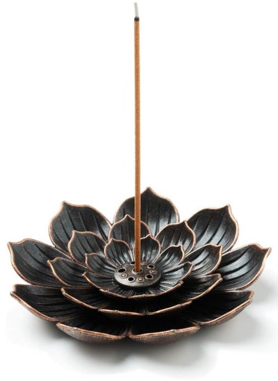 Buy Brass Lotus Incense Stick Holder in Saudi Arabia