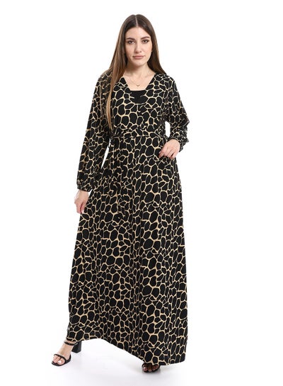 Buy Women Tiger Casual Dress With Belt in Egypt