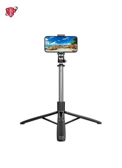 اشتري اللاسلكي Bluetooth Selfie Stick Bracket Live Telescopic ، المواصفات: Q05 (أسود) في الامارات