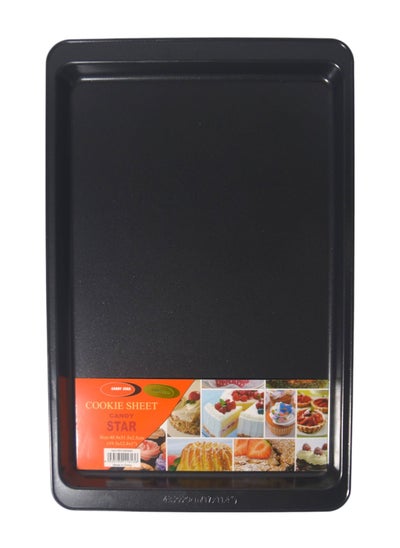 Buy flat non-stick oven tray size 48.9 x 31.5 x 2.5 cm in Saudi Arabia