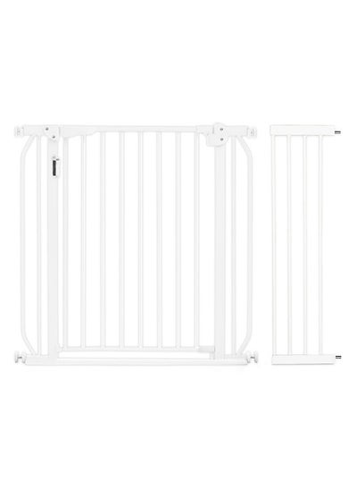 اشتري Metal Safety LED Gate With 20cm Extension  - White في الامارات