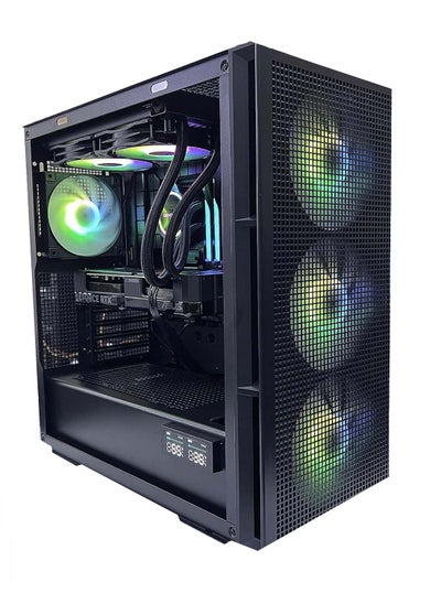 اشتري Liquid Cooled ARGB Gaming PC, Intel i5-13400F, Nvidia RTX 4060 Ti, 32GB DDR4,1TB NVME M.2 SSD,1TB HDD,750Watts PSU, Windows 10 pro, 1Year Warrant (13400F, RTX 4060 TI) في الامارات