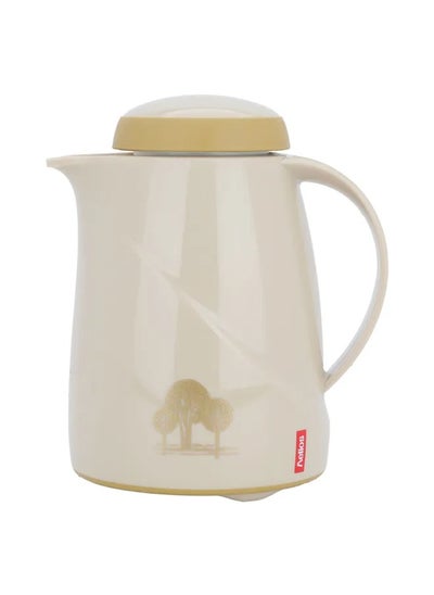 Buy German Thermos Beige Tree Pattern 0.3 Liter in Saudi Arabia