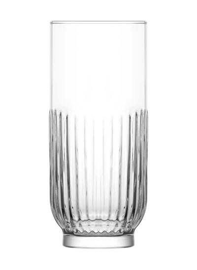 Buy 6 Pieces Tokyo Long Drink Glass Set 395 Ml - Clear in UAE