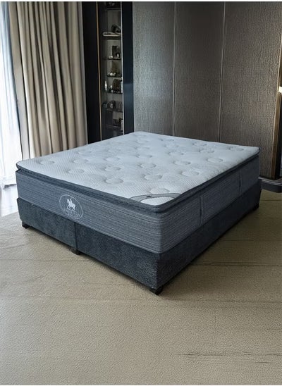 Buy Versailles | Multi Layer Bed Mattress 21 Layers Thickness 40 cm Size Queen - 150x200 cm - Grey in Saudi Arabia