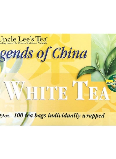 Buy Legends of China White Tea 100 Tea Bags 5.29 oz (150 g) in UAE