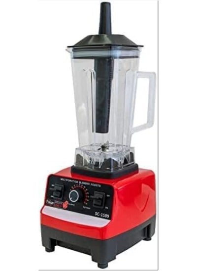 Buy Blender 3000W Heavy Duty Commercial Grade Blender 6 Blades Mixer Juicer for Fruit Food Processor Grinder Mill, Chopper Mill, and Ice Smoothies Heavy Duty in UAE