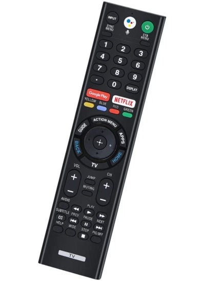 اشتري Remote for Sony Smart Bravia Remote, Sony Bluetooth Voice Search Mic Remote and Sony Smart Bravia Android TVs, Sony 4K UHD Crystal HDR TV, Sony OLED Ultra HDTV, XBR KDL Series TV, RMF-TX300U في الامارات