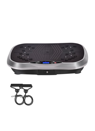 Buy Compact Vibration Plate Exercise Machine, Mini Full Body Vibration Platform Exercise Machine for Lymphatic Drainage with Acupressure Nodes, Burn Calories, Helps Alleviate Back & Joint Pain in Saudi Arabia