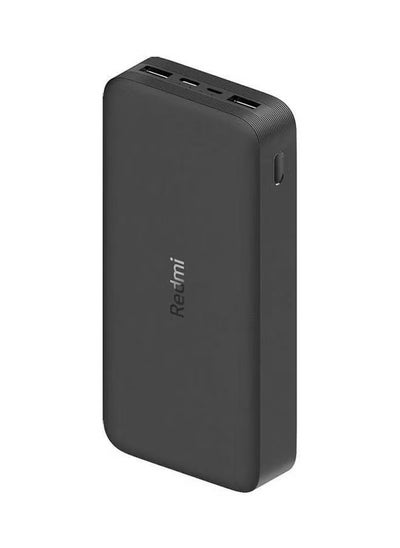 Buy 20000mAh High-Speed Charging Technology Power Bank 18 watt Black in UAE