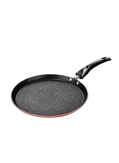 Buy Rk Non Stick Crepe Pan, Granite Coating Pan,Suitable For Dosa, Crepes, Roti, Omellete,Paratha, Pancakes,Pfoa Free,Red,25 Cm in UAE