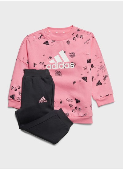 اشتري Brand Love Crew Sweatshirt Set Kids في الامارات