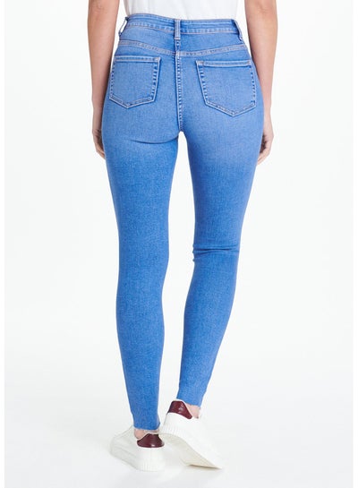اشتري April Bright Blue Super Skinny Jeans في مصر