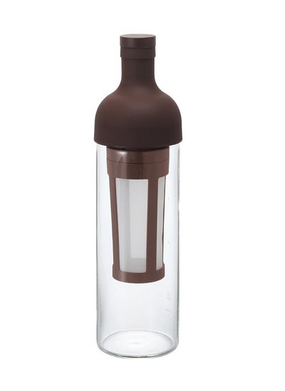 Buy Cold Brew Filter-in-Bottle 700 ml, Chocolate Brown in UAE