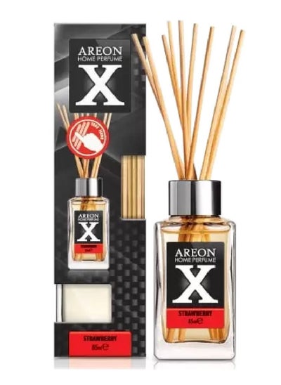 اشتري Home Perfume Reed Diffuser 10 Rattan Reeds Strawberry في الامارات