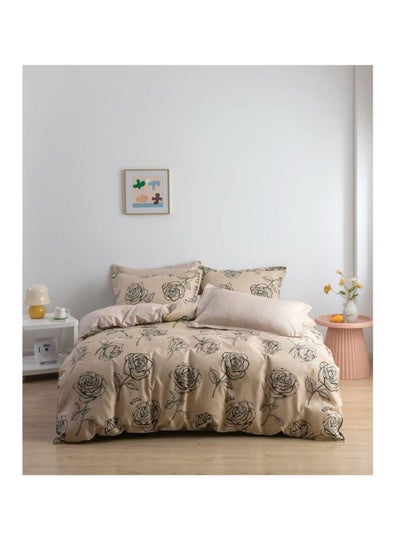 اشتري Pattern of Geometric Elements Home Bedding 6pcs Duvet covers set Digital Print Polyester Flat Bed with Pillowcase 100% Polyester في الامارات