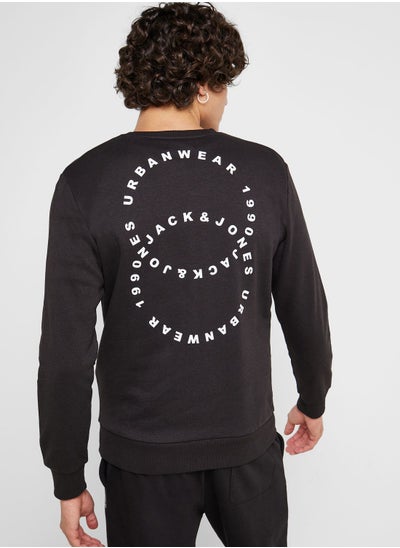 Buy Logo Crew Neck Sweatshirt in UAE