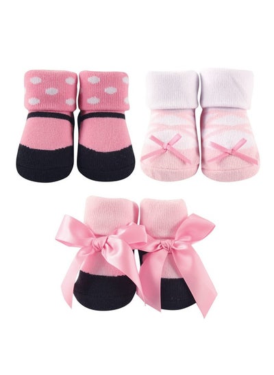 اشتري Unisex Baby Socks Giftset Ballet 09 Months في الامارات