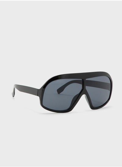 اشتري Oversized Shield Sunglasses في الامارات