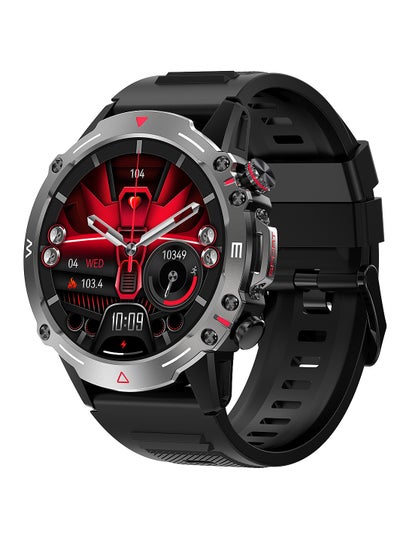 اشتري 410 mAh Hulk Smartwatch For Men, AMOLED Always On Display Bluetooth Calling Waterproof Fitness Watches Compatible With Android iOS Black في الامارات