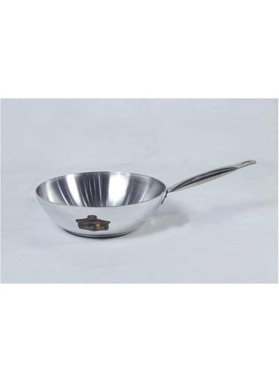 Buy Aluminum frying pan, 30 cm, 4 ml, Obour October Jumbo 159561 in Egypt