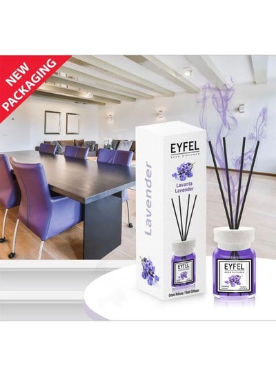 اشتري Reed Diffuser Lavender Room Air Freshener 120ml في الامارات