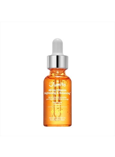 Buy All Day Vitamin Serum, Brightening & Balancing Facial Serum, Vitamin C, A, B, D, E , Serum with Vitamin, Korean Skincare, Skin brightening, soothing, Vegan serum, Vitamin tree extract 86.14%, N in UAE