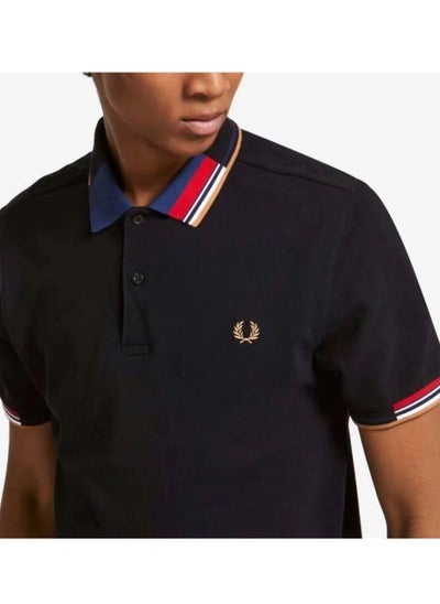 Buy Essential Logo Printed Polo Shirt in UAE