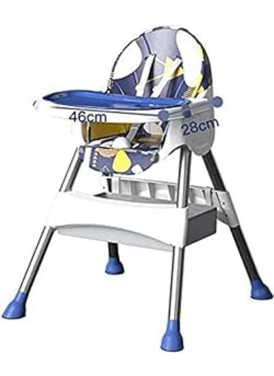 Buy Baby Feeding High Chair (Blue) in Egypt