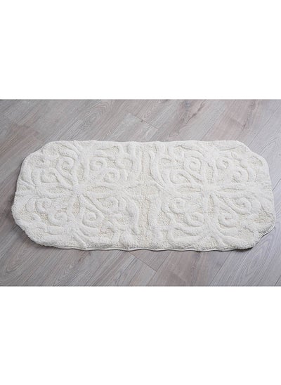 Buy Livia-tuffted Bathmat-50x110cm-cream in UAE