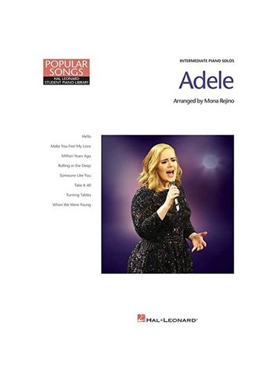 اشتري Adele - Popular Songs Series: 8 Beautiful Arrangements for Intermediate Piano Solo في الامارات