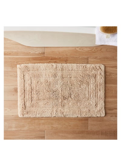 Buy Egyptian Bath Mat - 53x86 cm in Saudi Arabia