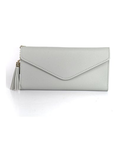 Buy Sleek Lightweight Casual Wallet Grey in UAE