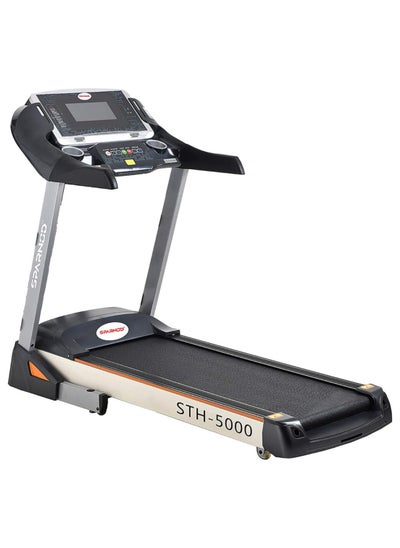 Buy Sparnod Fitness Treadmill Automatic STH-5000 (5 HP Peak) Foldable Motorized Treadmill for Home Use in Saudi Arabia