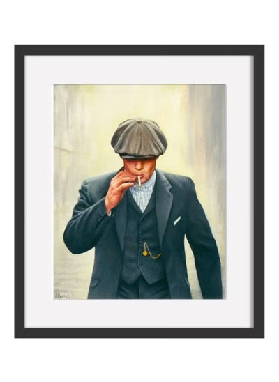 اشتري Peaky Blinders Tommy Shelby Framed Poster 30x40cm -  TV Series Collectible في الامارات