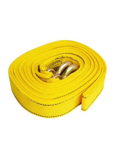 Buy 6 meter 5 Ton Tow Rope With Tow Hooks Car Towing Rope Heavy Duty Towing Belt - FaJ ST206B1 in Saudi Arabia