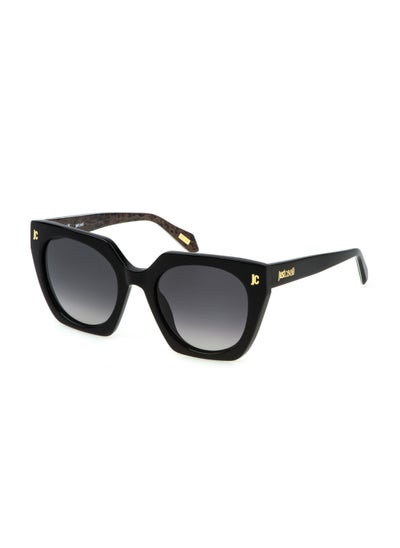 Buy Women's Acetate Sunglasses SJC088 530700 - Lens Size: 53 Mm - Shiny Black in UAE