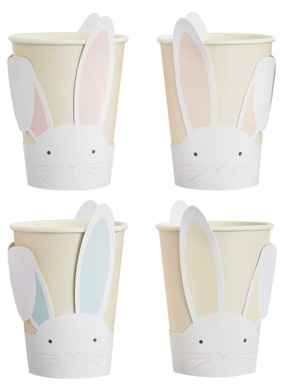 Buy Easter Paper Cups - Pop Out Bunny - Pastel in UAE