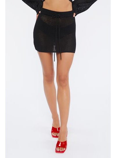 Buy Holly Sheer Knit Cover-Up Skirt in Egypt