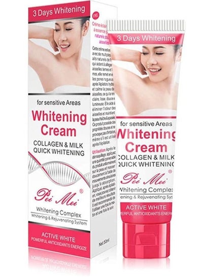 Buy 3 days whitening cream for sensitive areas 50g in Saudi Arabia
