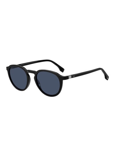 Buy Men's UV Protection Oval Sunglasses - Boss 1491/S Black Millimeter - Lens Size: 51 Mm in Saudi Arabia