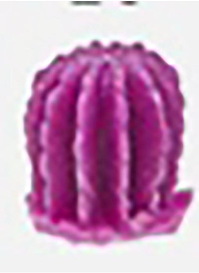 اشتري 1 Pc Purple Cactus Shape Single Wick Candle في السعودية