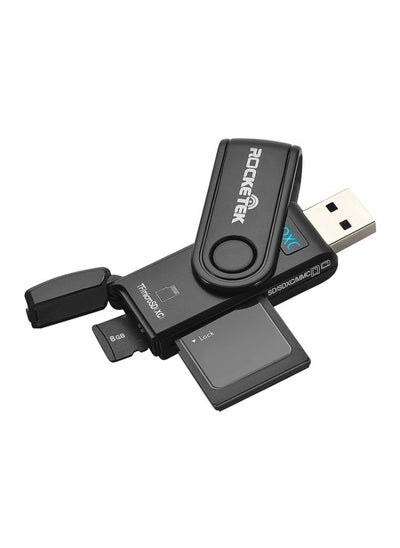 اشتري Rocketek CR5 USB3.0 Multi-function SD / TF Card Reader في السعودية