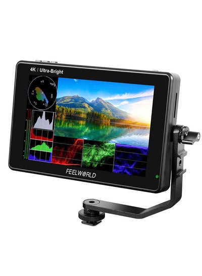 Buy Lut7S SDI 7 Inch 2200Nit Ultra Bright Touchscreen DSLR Camera Field Monitor With Waveform in UAE